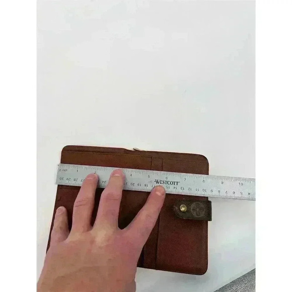 Louis Vuitton Women's Monogram Canvas Wallet Brown Credit Card Holder - Picture 2 of 16